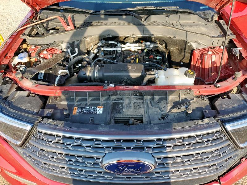 1FMSK7DH2NGA33412 - 2022 FORD EXPLORER XLT Қызыл фото 12
