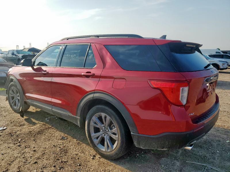 1FMSK7DH2NGA33412 - 2022 FORD EXPLORER XLT Қызыл фото 2