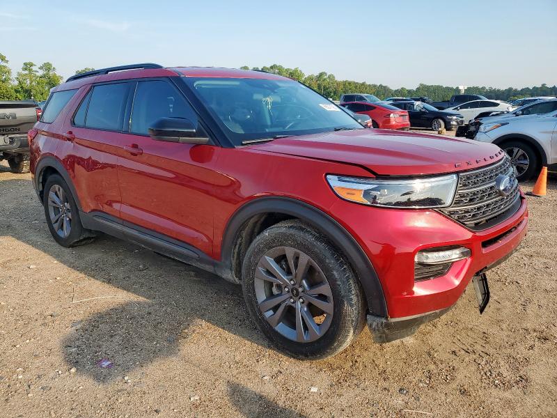 1FMSK7DH2NGA33412 - 2022 FORD EXPLORER XLT Қызыл фото 4