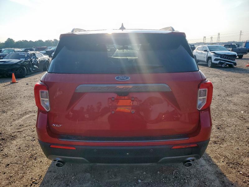 1FMSK7DH2NGA33412 - 2022 FORD EXPLORER XLT Қызыл фото 6