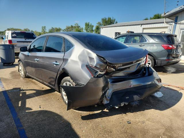 3N1AB7AP3KY218402 - 2019 NISSAN SENTRA S GRAY photo 2