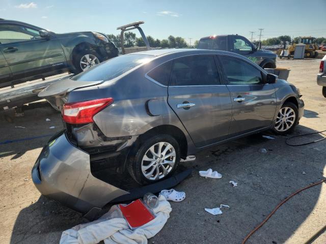 3N1AB7AP3KY218402 - 2019 NISSAN SENTRA S GRAY photo 3