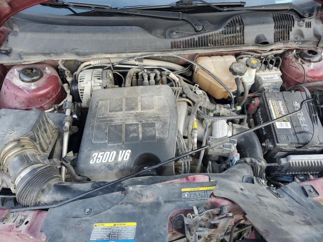 1G1ZT51806F152407 - 2006 CHEVROLET MALIBU LT MAROON photo 11