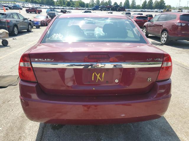 1G1ZT51806F152407 - 2006 CHEVROLET MALIBU LT MAROON photo 6