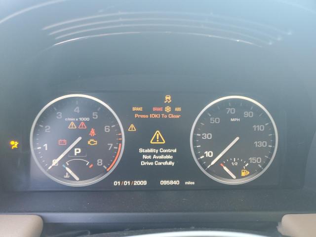 SALME1D43BA359225 - 2011 LAND ROVER RANGE ROVE HSE GRAY photo 9