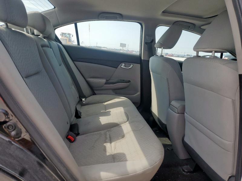 19XFB2F86EE040241 - 2014 HONDA CIVIC EX BLACK photo 10