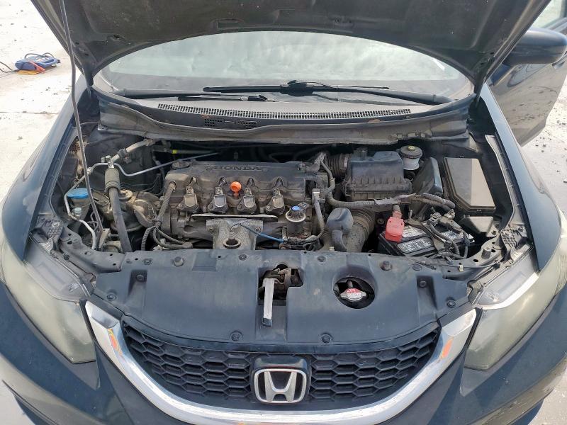 19XFB2F86EE040241 - 2014 HONDA CIVIC EX BLACK photo 11
