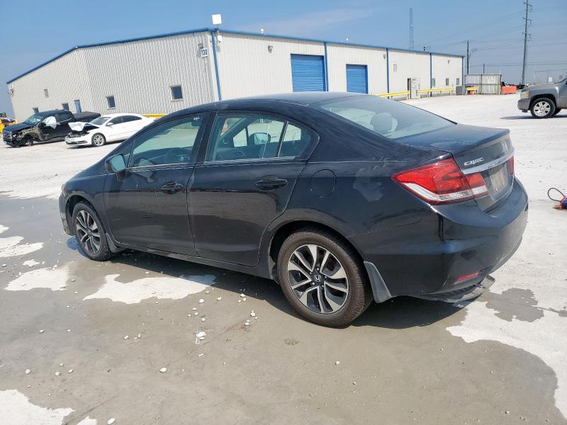 19XFB2F86EE040241 - 2014 HONDA CIVIC EX BLACK photo 2