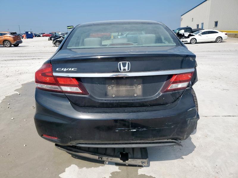 19XFB2F86EE040241 - 2014 HONDA CIVIC EX BLACK photo 6