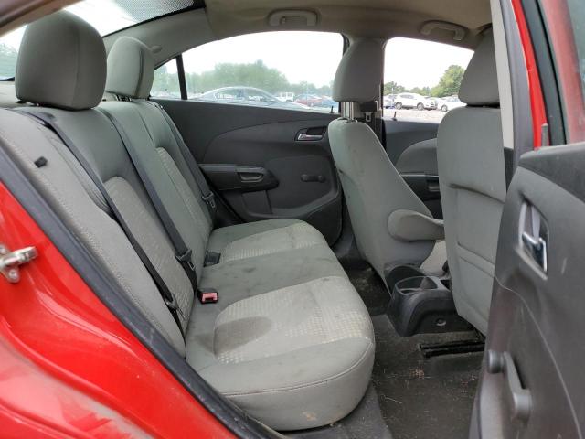 1G1JB5SH5E4161144 - 2014 CHEVROLET SONIC LS 红色 照片 10
