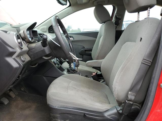 1G1JB5SH5E4161144 - 2014 CHEVROLET SONIC LS 红色 照片 7