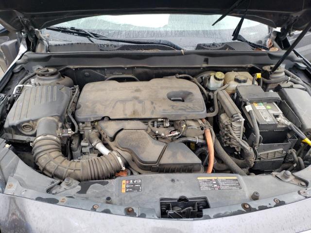 1G11D5RR2DF101902 - 2013 CHEVROLET MALIBU 1LT ნაცრისფერი ფოტო 11