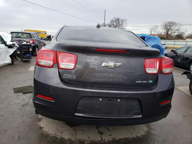 1G11D5RR2DF101902 - 2013 CHEVROLET MALIBU 1LT ნაცრისფერი ფოტო 6