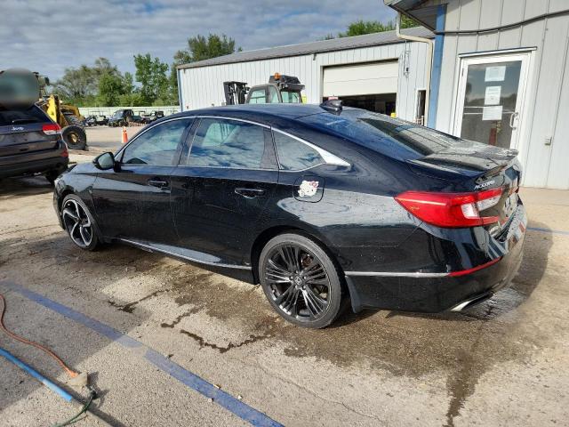 1HGCV2F6XJA007489 - 2018 HONDA ACCORD EXL შავი ფოტო 2