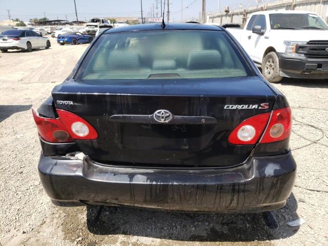 1NXBR32E37Z777165 - 2007 TOYOTA COROLLA CE BLACK photo 6