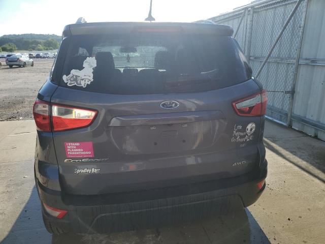 MAJ6P1UL4JC249231 - 2018 FORD ECOSPORT SE Gris photo 6