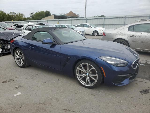 WBAHF3C51KWW39446 - 2019 BMW Z4 SDRIVE30I BLUE photo 4