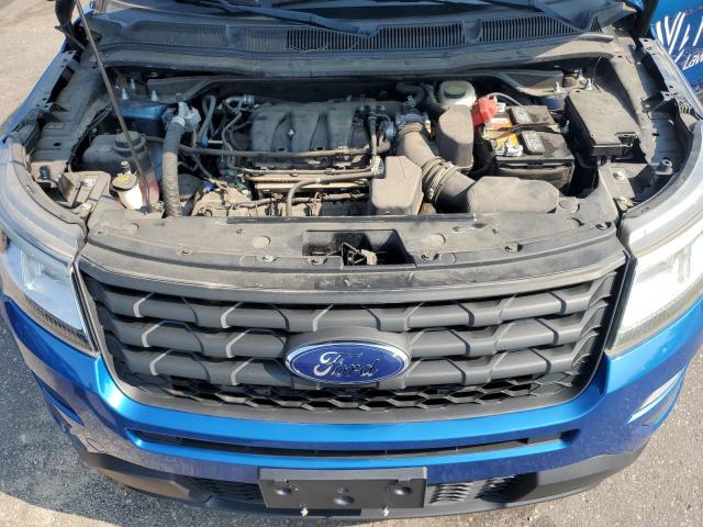 1FM5K8AR0GGB13276 - 2016 FORD EXPLORER POLICE INTERCEPTOR 蓝色 照片 12