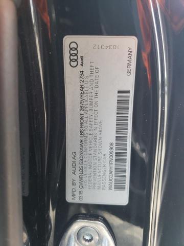 WAUCGAFH1FN009908 - 2015 AUDI S5 PREMIUM PLUS BLACK photo 12