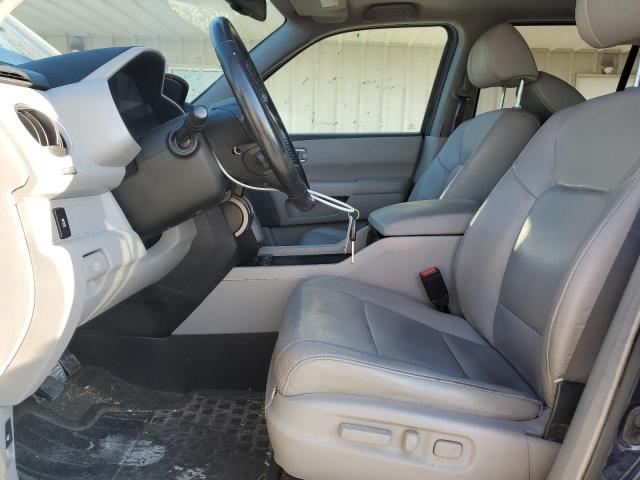 5FNYF4H59DB084237 - 2013 HONDA PILOT EXL 蓝色 照片 7
