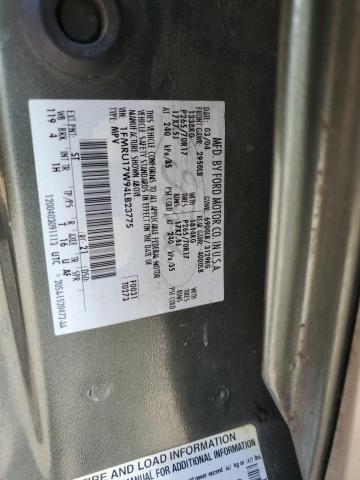 1FMRU17W94LB23775 - 2004 FORD EXPEDITION EDDIE BAUER GREEN photo 12