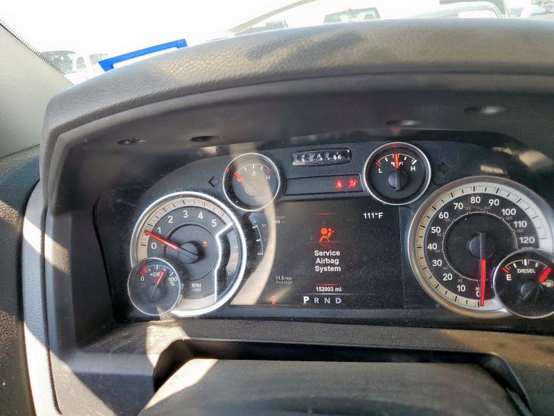 3C6UR5ML1HG648454 - 2017 RAM 2500 SLT SILVER photo 9