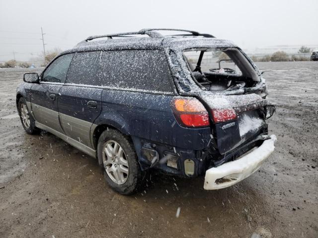 4S3BH675247602269 - 2004 SUBARU LEGACY OUTBACK AWP BLUE photo 2