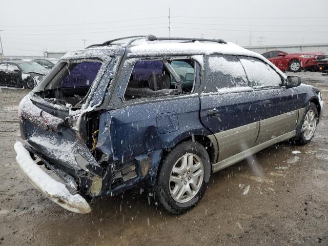 4S3BH675247602269 - 2004 SUBARU LEGACY OUTBACK AWP BLUE photo 3