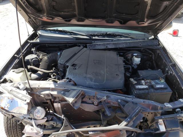 5TFJU4GN7FX076493 - 2015 TOYOTA TACOMA DOUBLE CAB PRERUNNER GRAY photo 11