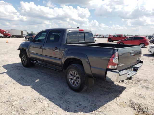 5TFJU4GN7FX076493 - 2015 TOYOTA TACOMA DOUBLE CAB PRERUNNER GRAY photo 2