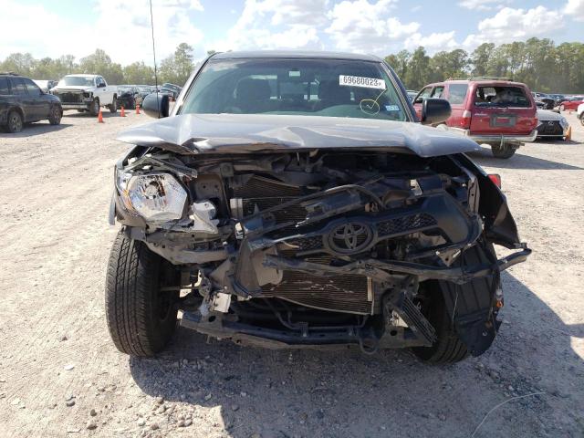 5TFJU4GN7FX076493 - 2015 TOYOTA TACOMA DOUBLE CAB PRERUNNER GRAY photo 5