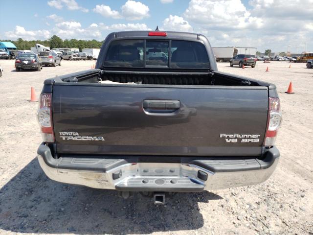 5TFJU4GN7FX076493 - 2015 TOYOTA TACOMA DOUBLE CAB PRERUNNER GRAY photo 6