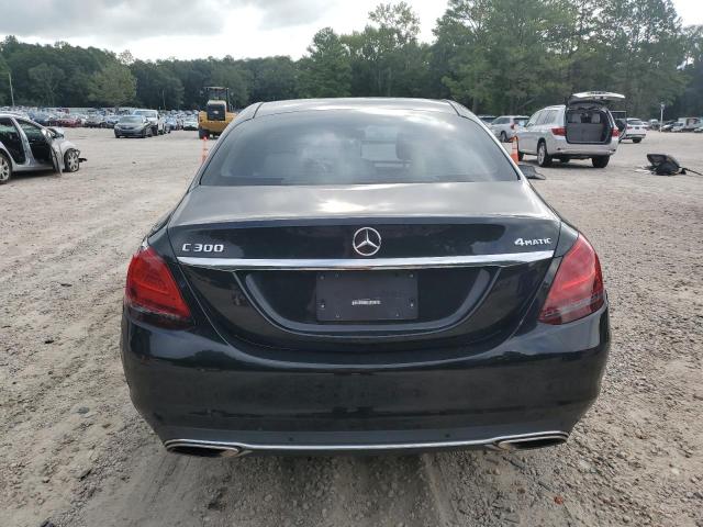 55SWF8EB4KU317056 - 2019 MERCEDES-BENZ C 300 4MATIC BLACK photo 6