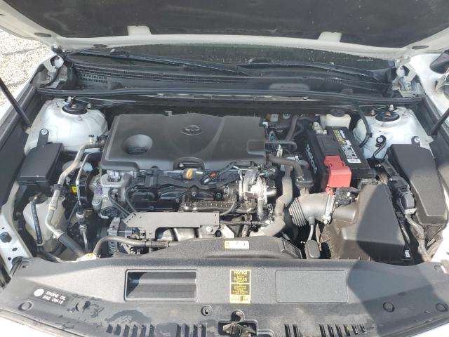 4T1B61HK0JU027305 - 2018 TOYOTA CAMRY XSE WHITE photo 11