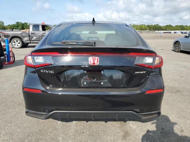 19XFL2H82PE001353 - 2023 HONDA CIVIC SPORT BLACK photo 6