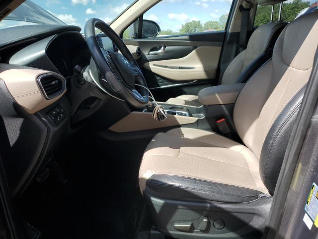 5NMS3CAD7LH145978 - 2020 HYUNDAI SANTA FE SEL GRAY photo 7