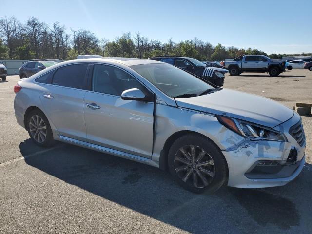 5NPE34AF5HH499657 - 2017 HYUNDAI SONATA SPORT 银色 照片 4