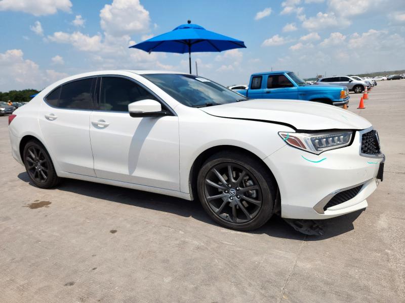 19UUB2F37JA010580 - 2018 ACURA TLX WHITE photo 4