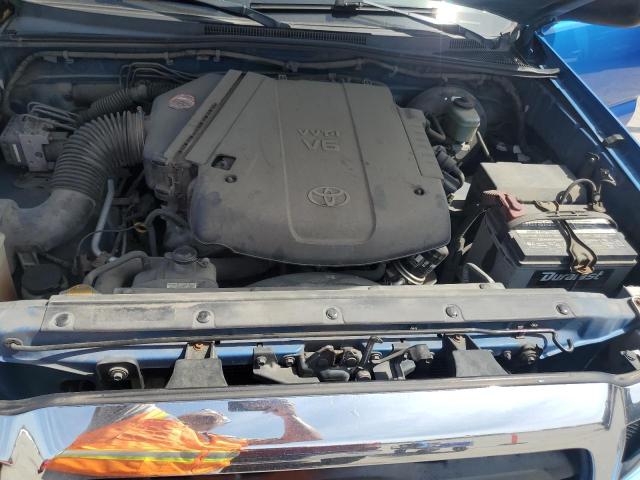 5TELU42N95Z034818 - 2005 TOYOTA TACOMA DOUBLE CAB 蓝色 照片 11