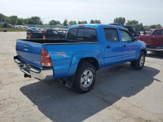5TELU42N95Z034818 - 2005 TOYOTA TACOMA DOUBLE CAB 蓝色 照片 3