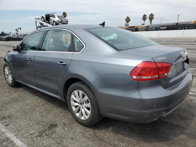 1VWBP7A36DC031213 - 2013 VOLKSWAGEN PASSAT SE GRAY photo 2