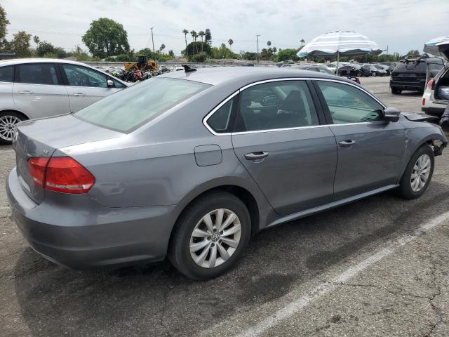 1VWBP7A36DC031213 - 2013 VOLKSWAGEN PASSAT SE GRAY photo 3