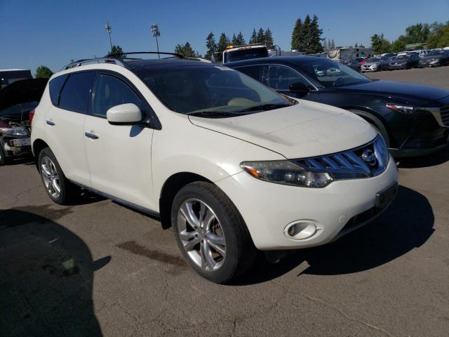 JN8AZ18W99W156156 - 2009 NISSAN MURANO S WHITE photo 4