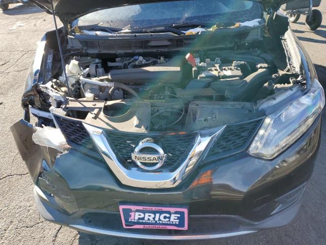 JN8AT2MT2GW029068 - 2016 NISSAN ROGUE S GREEN photo 12