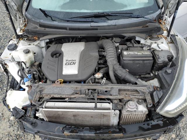 KMHTC6AE4GU282689 - 2016 HYUNDAI VELOSTER TURBO 银色 照片 11