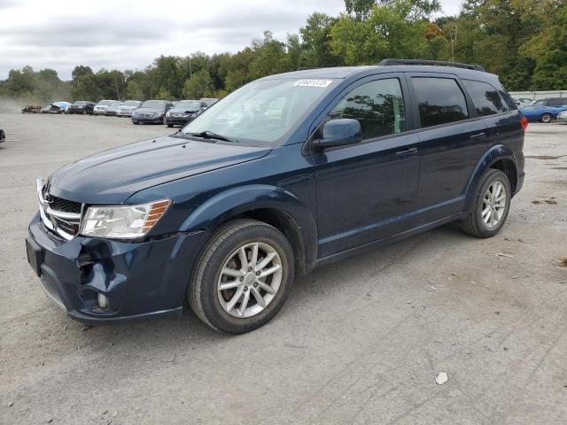 3C4PDCBB8ET292090 - 2014 DODGE JOURNEY SXT BLUE photo 1