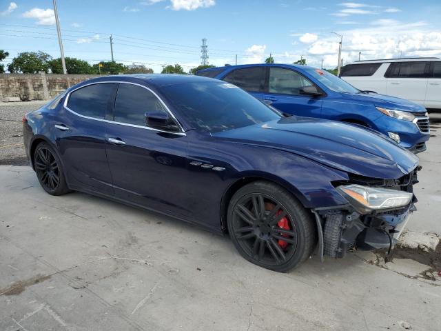 ZAM57RTA4F1130159 - 2015 MASERATI GHIBLI S ლურჯი ფოტო 4