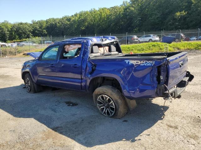3TMCZ5AN1NM456734 - 2022 TOYOTA TACOMA DOUBLE CAB 蓝色 照片 2