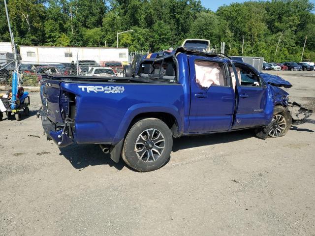 3TMCZ5AN1NM456734 - 2022 TOYOTA TACOMA DOUBLE CAB 蓝色 照片 3