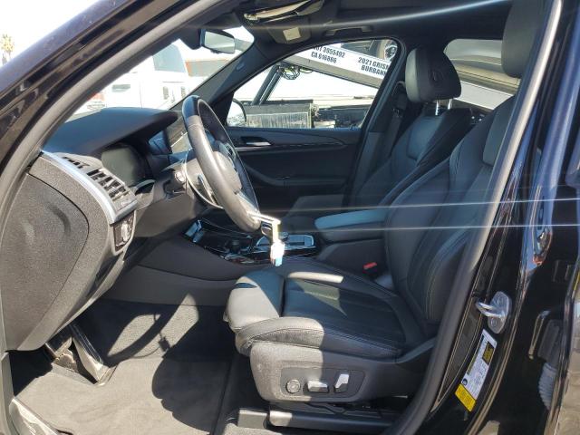 5UX43DP05N9K17597 - 2022 BMW X3 SDRIVE30I BLACK photo 7